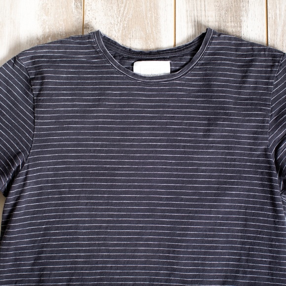 Reign Storm Grey Striped Tee - Picture 3 of 7